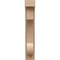 Ekena Millwork 3"W x 6"D x 18"H Thin Alma Rough Cedar Woodgrain TimberThane Corbel, Primed Tan CORUR03X06X18ALMRCPR - alternate 3